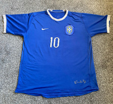 2006-07 Brazil Away Shirt Ronaldinho #10 Adult size XL