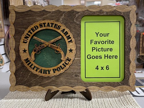 Military police picture frame - military,