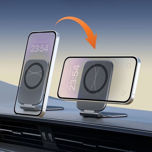 Foldable magnetic car - magnetic, phone