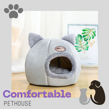 Warm Cat Bed Foldable Tent