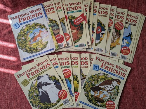Vintage animals farthing - animals, of