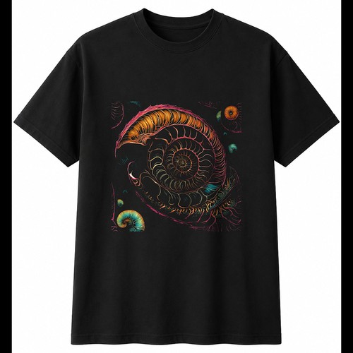 Detailed nautilus torn - detailed,