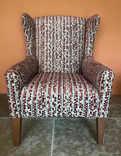 Wingback armchair velvet - wingback,
