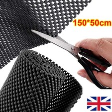 Non Slip Mat Roll Grip Matting Liner Rubber Material Car Dashboard Trays UK