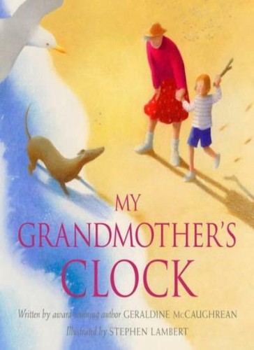 Grandmother clock by - clock,