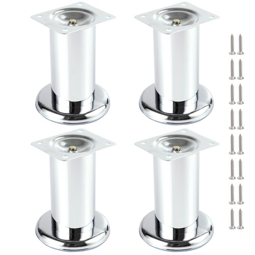 Sofa legs chrome - 4x,