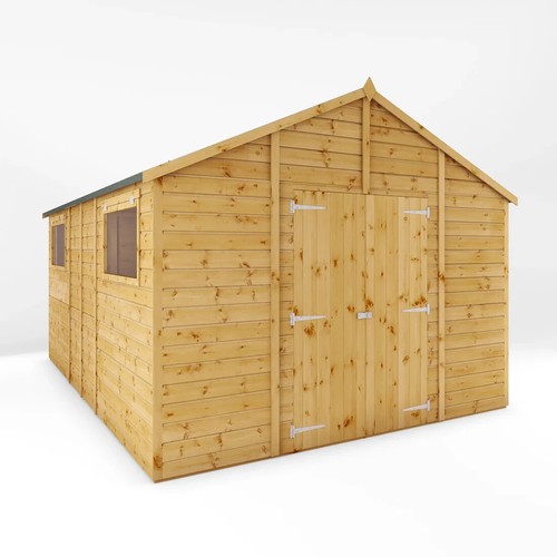 14x10 wooden garden shed - wooden,