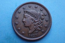 United States 1837 One Cent
