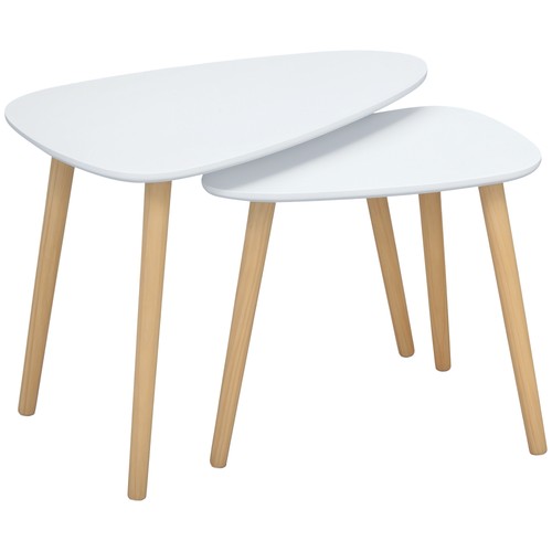 Homcom side table set - table, of
