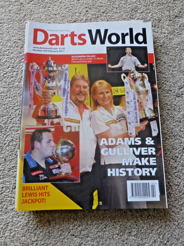 Darts world 2011 magazine - darts, 8