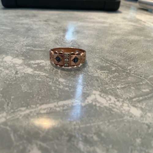 9ct gold ring - ring, 375