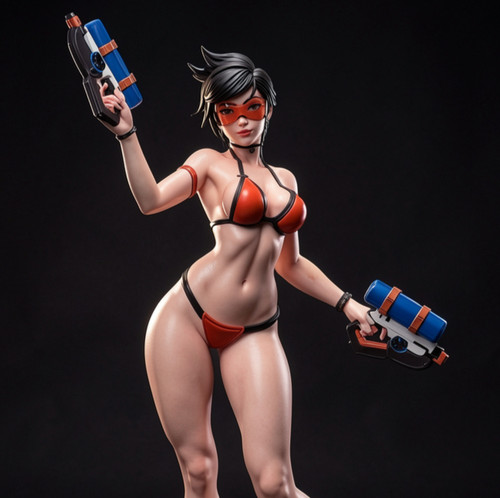Tracer overwatch sexy figure - overwatch,