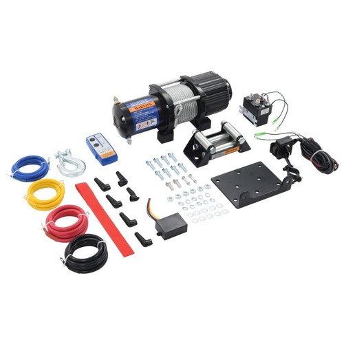 Electric winch with remote - electric,