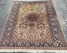 A SENSATIONAL OLD ANTIQUE HANDMADE TRADITIONAL PAKISTAN ORIENTAL RUG(175x100cm)*