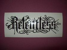 Relentless Decals / Stickers