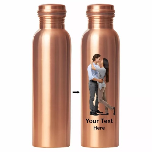 100 pure copper water bottle - copper,