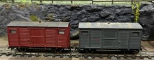 Egger-Bahn HOe/ 009 Gauge 2 x  Long Box Car’s  - Painted