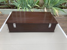 Bakelite Industrial Electrical Fireproof Wall Cabinet, Vintage, Lockable, Brown