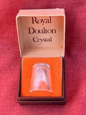 ROYAL DOULTON CRYSTAL THIMBLE