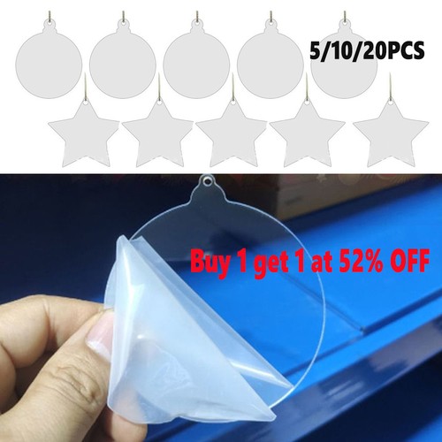 20x cclear christmas baubles - cclear,