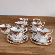 6 x Royal Albert Old Country