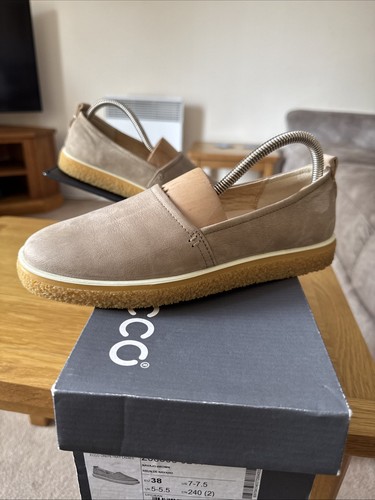 Ecco crepetray slip shoes - ecco, slip-on
