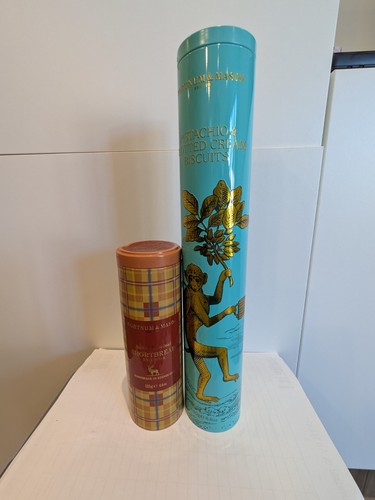 Fortnum and mason biscuit tins - mason,