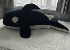 Extra Large Vintage 1992 Orca Plush Cuddly Toy Length 144cm