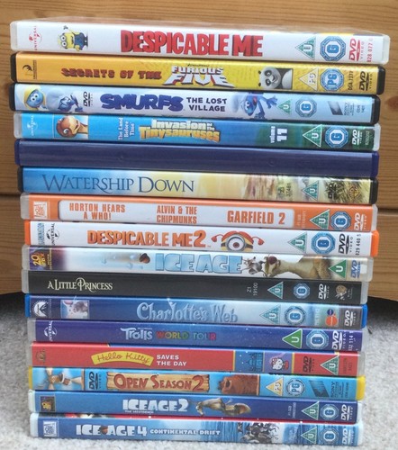 Kids dvds bundle - 17,