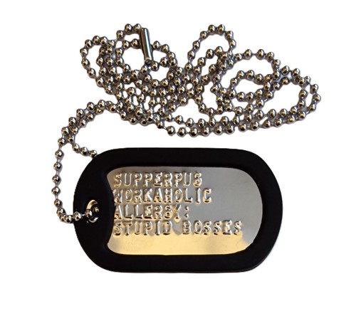 Custom military dog tag - dog,