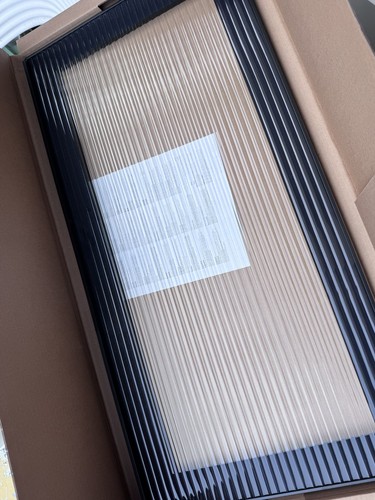 Hejsta ikea black reeded - 2x,