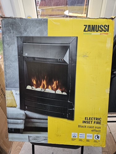 Zanussi electric inset - inset, fire