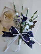  Scottish Thistle & White