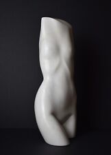 Nude Female Torso. Carved