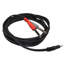 HQRP Cable 3.5mm 1/8 TRS a