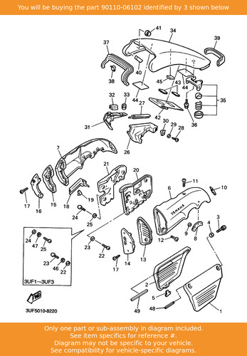 Yamaha bolt hexagon - hexagon, socket