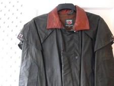 Toggi Stockman Coat Size S Full Length Green Waxed Cotton Outdoors, Riding