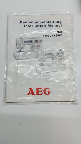 Manual for aeg 1600 1800 - manual, 1600/1800