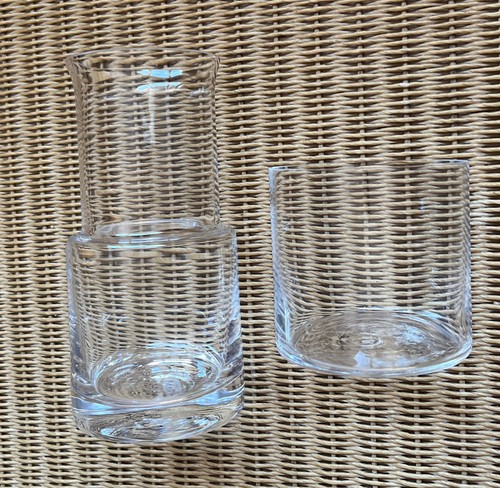 Dartington glass water carafe - glass,