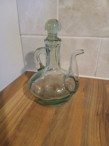 Glass oil vinegar carafe - glass,