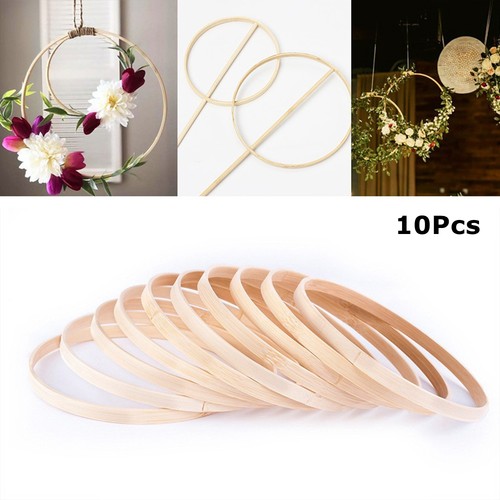 10pcs round wooden - round,