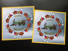 Set of 2 x  HAPPY BIRTHDAY