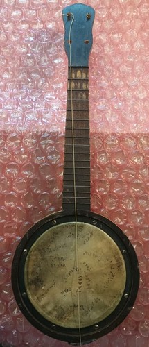 Antique banjo ukulele - antique,