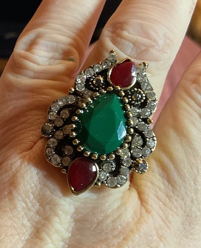 Luxury turkish bohemian ring - turkish,