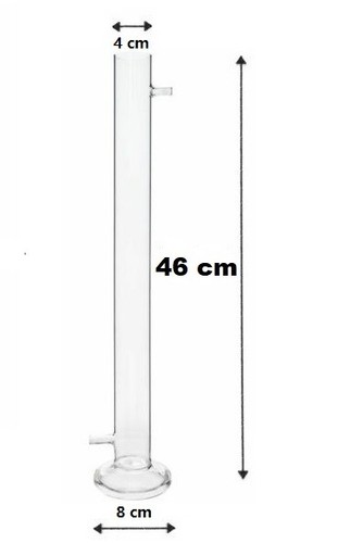 Glass filtration column - glass,