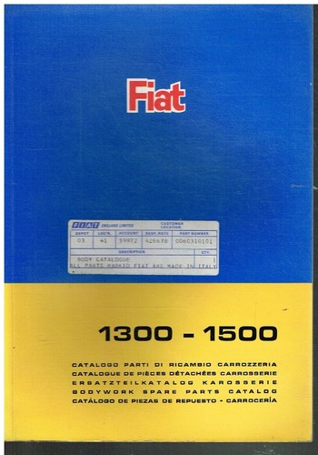 Fiat 1300 1500 - 1500, saloon