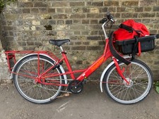 Vintage retro red Royal Mail Post office bike bicycle collectors prop
