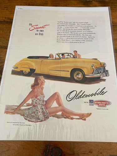 Vintage 1947 oldsmobile - 1947,