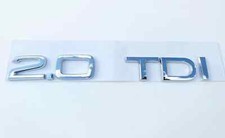 Chrome 2.0 TDI badge lettering