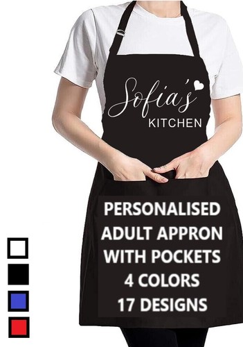 Personalised apron for - personalised, her